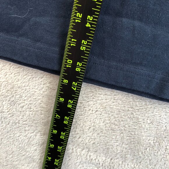 NWT Carhartt Mens Work Polo Shirt Medium Long Sleeve Navy Relaxed Classic Casual - Picture 5 of 13